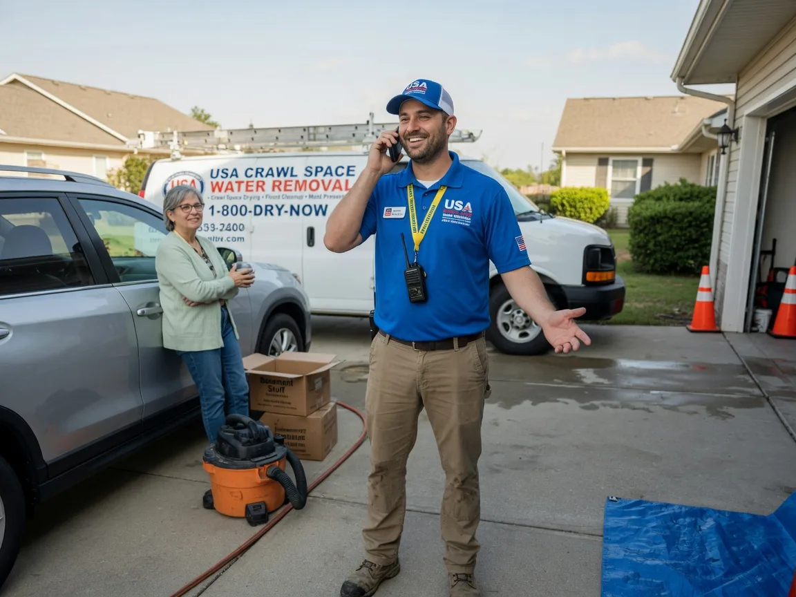 Crawl Space Water Removal Casstown, OH FAQs